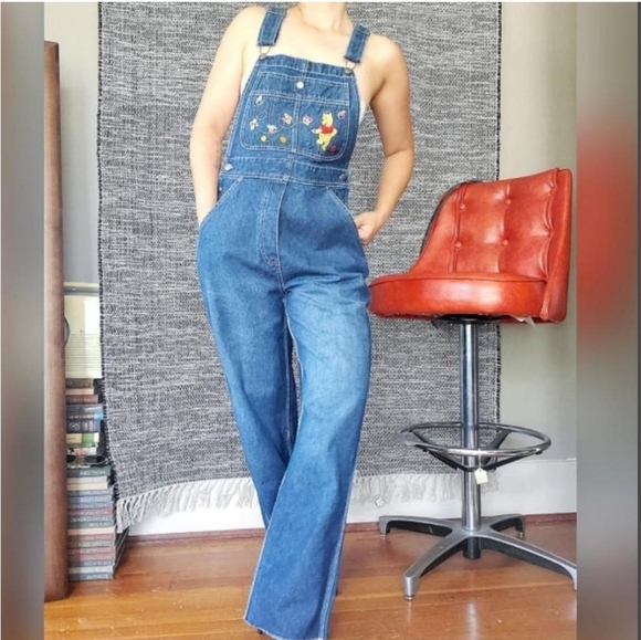 VINTAGE DENIM OVERALLS - Picture 4 of 7